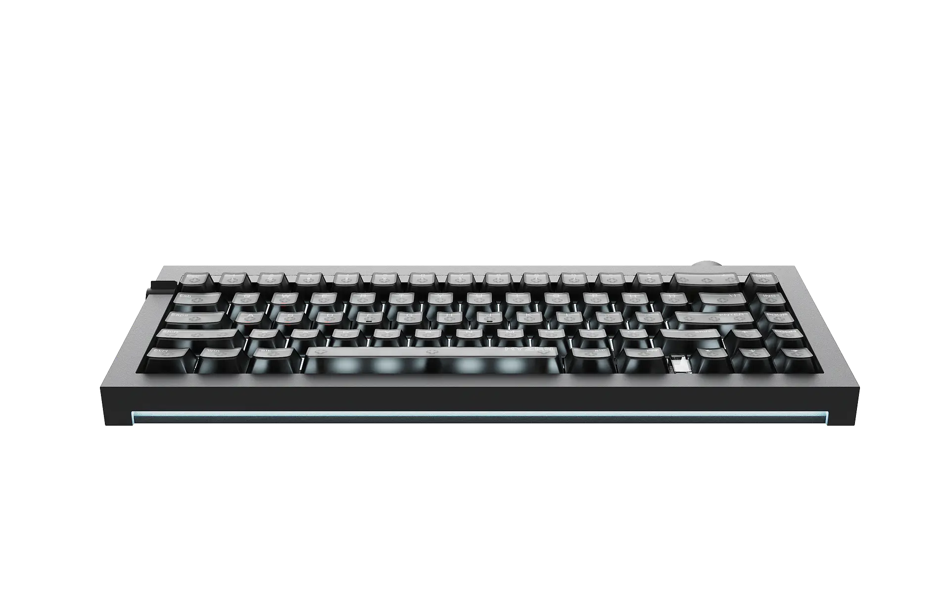 Teclado Mecánico Lofree Hyzen 67 Tri-mode Space Gray 3