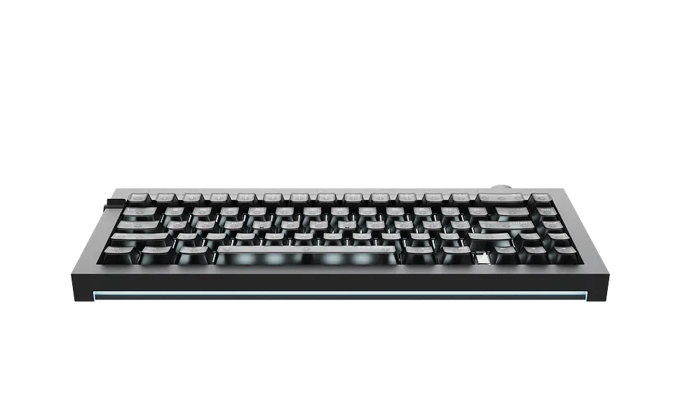 Teclado Mecánico Lofree Hyzen 67 Tri-mode Space Gray 2
