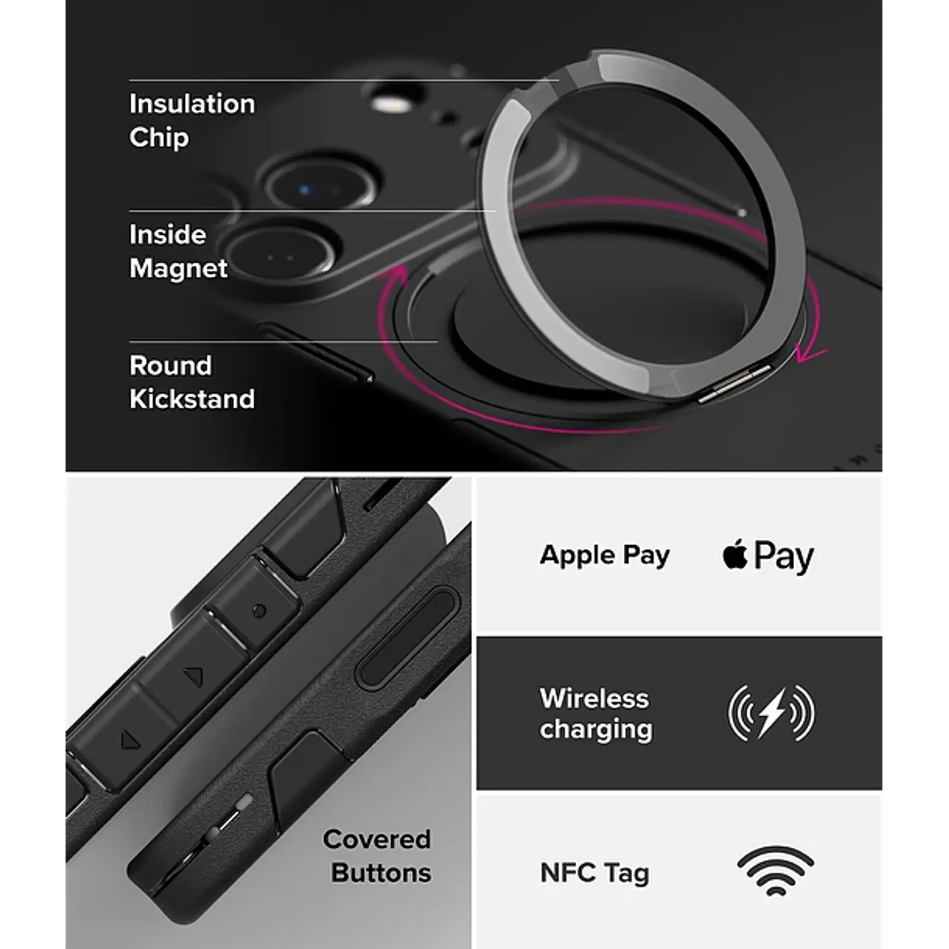 Carcasa Ringke Para iPhone 18 Pro / 17 Pro Alles 9