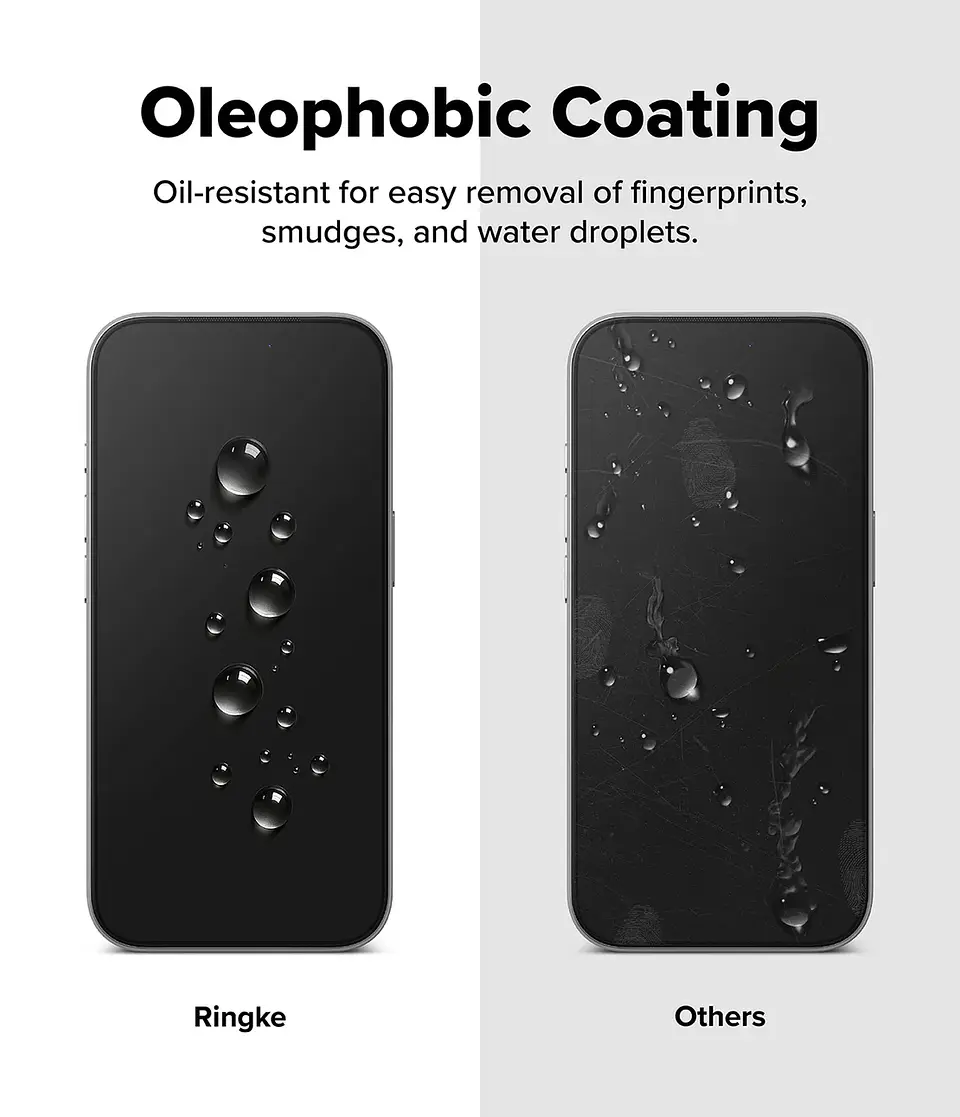 Lamina Pantalla AR Ringke iPhone 18 Pro Max / 17 Pro Max (Pack 2) 10