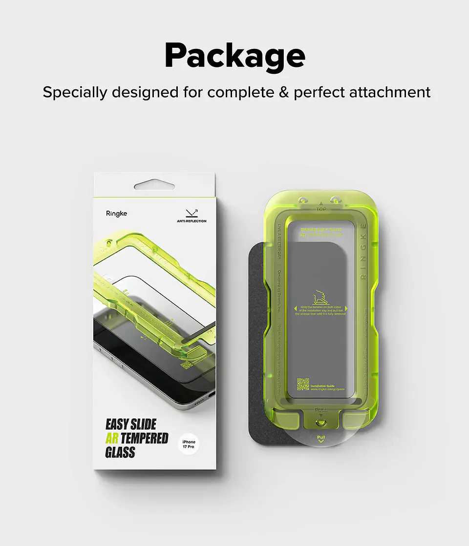 Lamina Pantalla AR Ringke iPhone 18 Pro Max / 17 Pro Max (Pack 2) 13