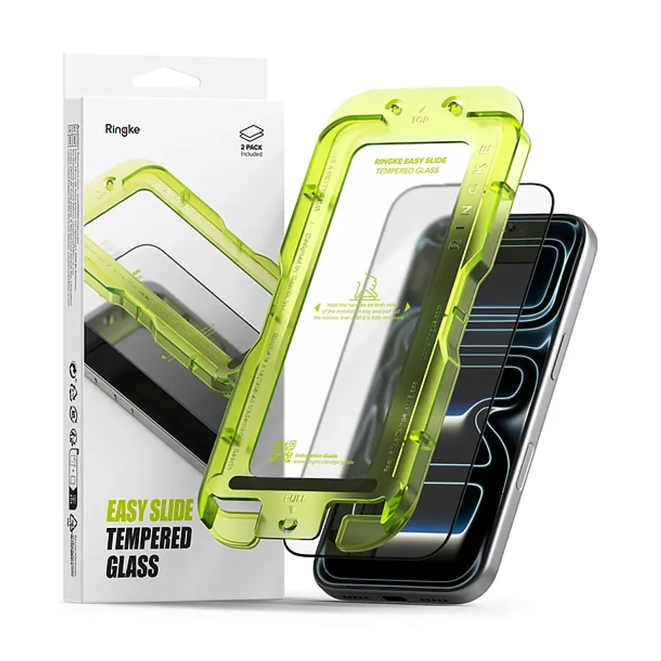 Lamina Pantalla Ringke iPhone 18 Pro / 17 Pro (Pack 2) 1