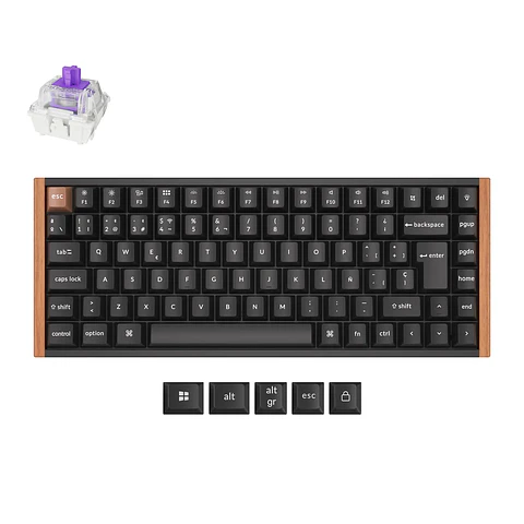 Teclado Mecánico Gamer Inalámbrico Keychron K2 HE Español