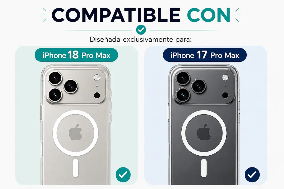 Carcasa ESR Para iPhone 18 Pro Max Classic Hybrid Transparente 7