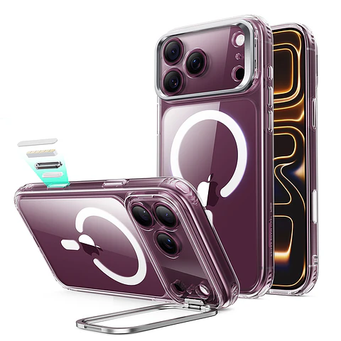 Carcasa ESR Para iPhone 18 Pro / 17 Pro Classic Hybrid Stash Stand