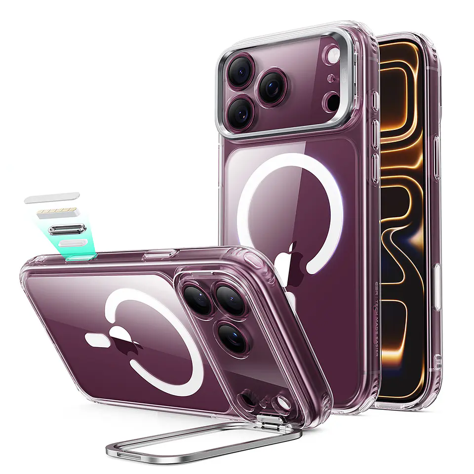 Carcasa ESR Para iPhone 18 Pro Max Classic Hybrid Flex Stand 1