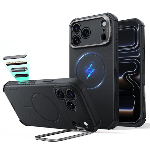 Carcasa ESR Cyber Tough Para iPhone 18 Pro Max / 17 Pro Max Flex Stand