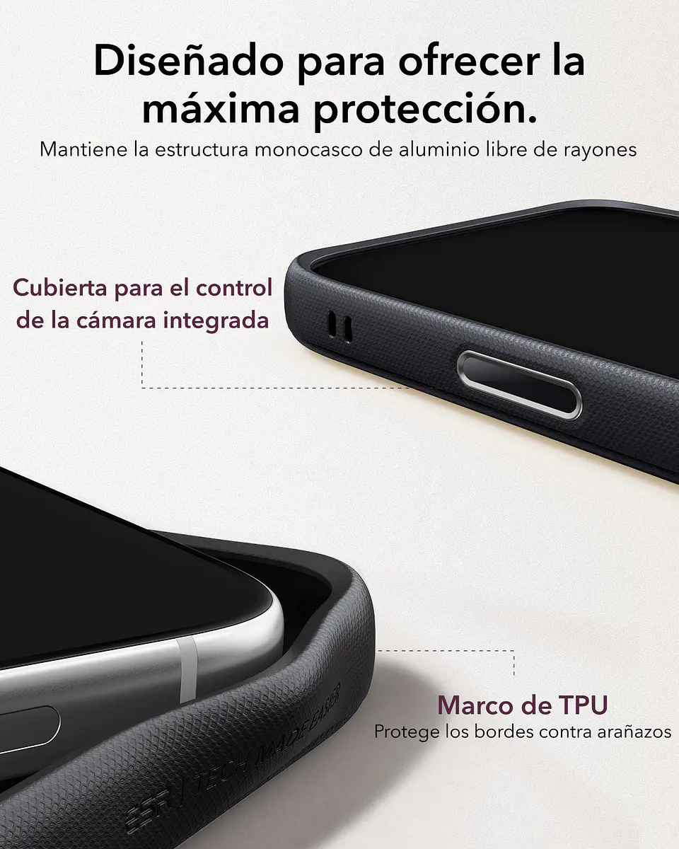 Carcasa ESR Cuero Para iPhone 18 Pro Max Stash Stand Magnética 8