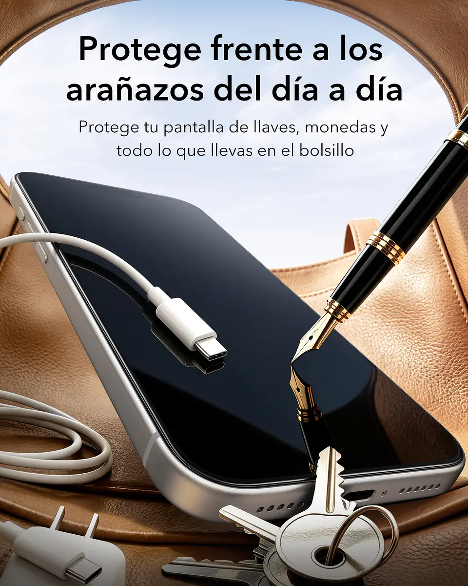 Mica Vidrio ESR Classic Para iPhone 18 Pro UltraFit - 2UN 6