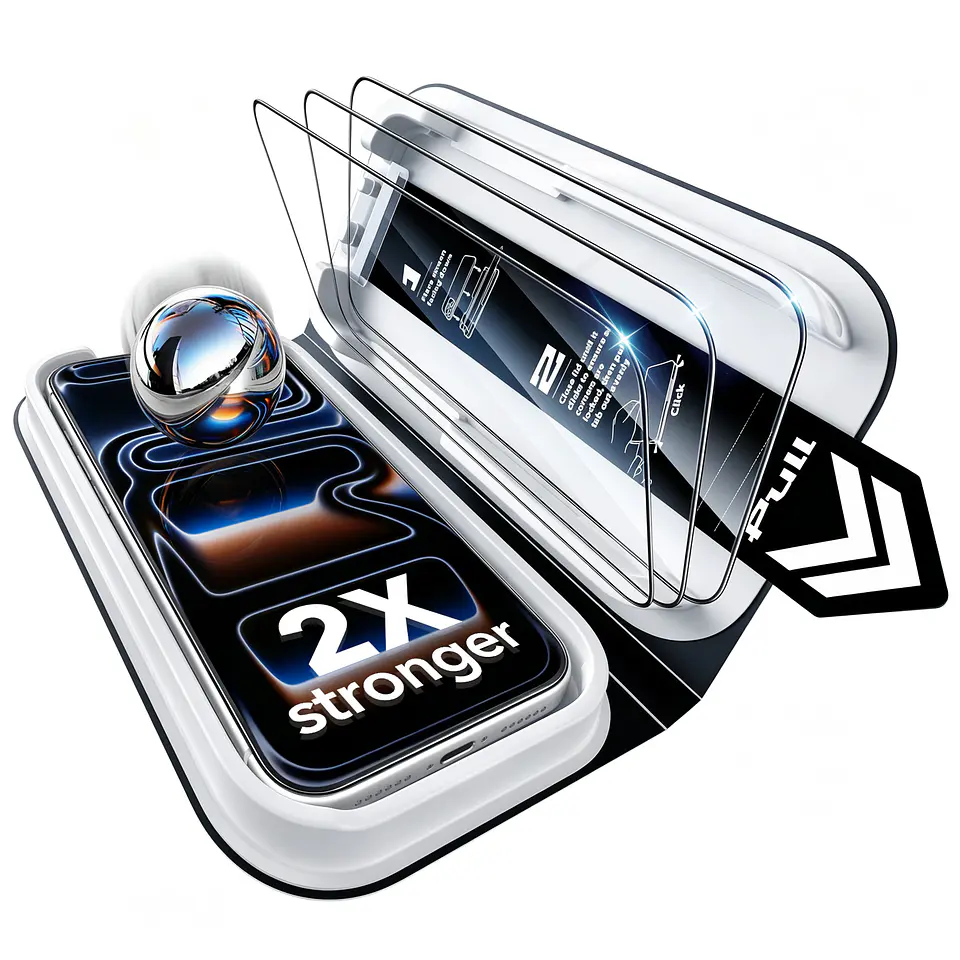 Mica Vidrio ESR Classic Para iPhone 18 Pro Max UltraFit - 2UN 1