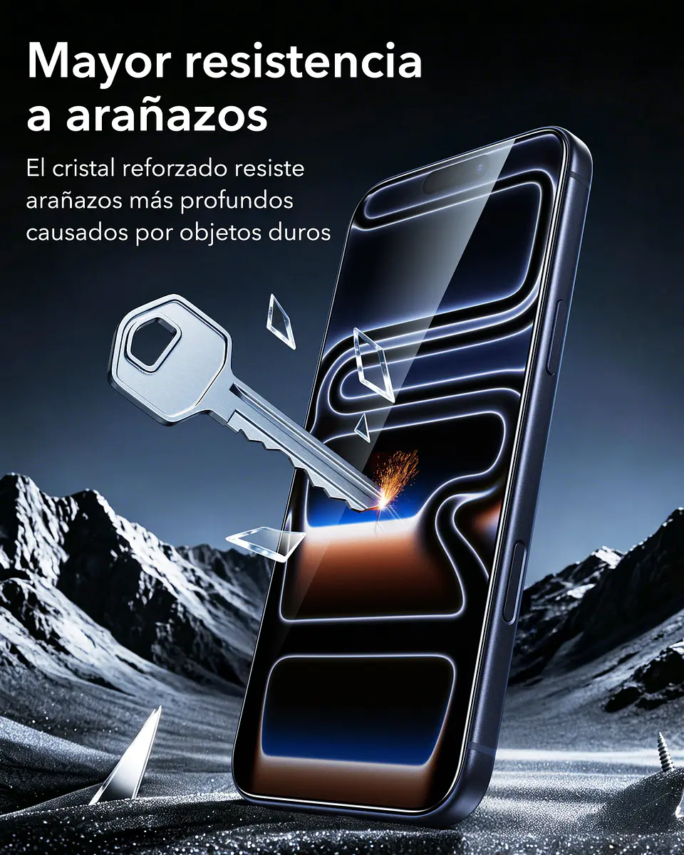 Mica Vidrio ESR Armorite Anti Espia Para iPhone 18 Pro - 2UN 6