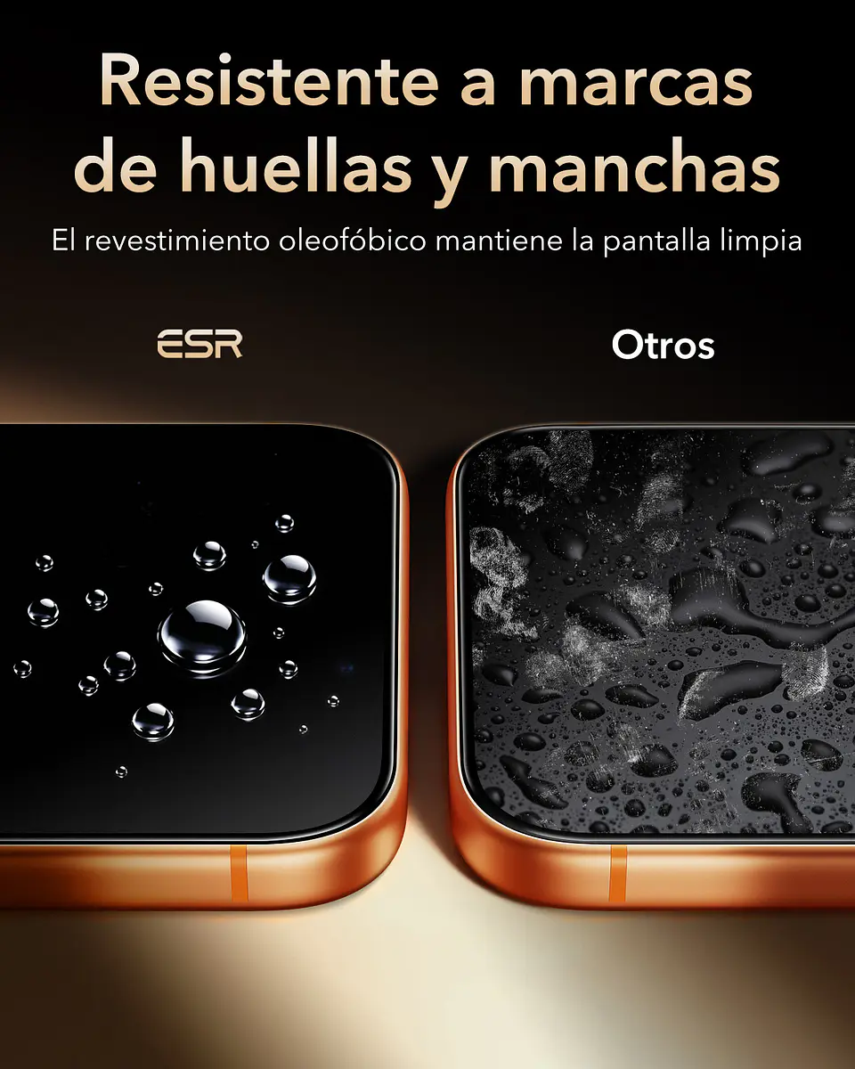 Mica Vidrio ESR Armorite Pro Para iPhone 18 Pro Max UltraFit - 1 UN 8