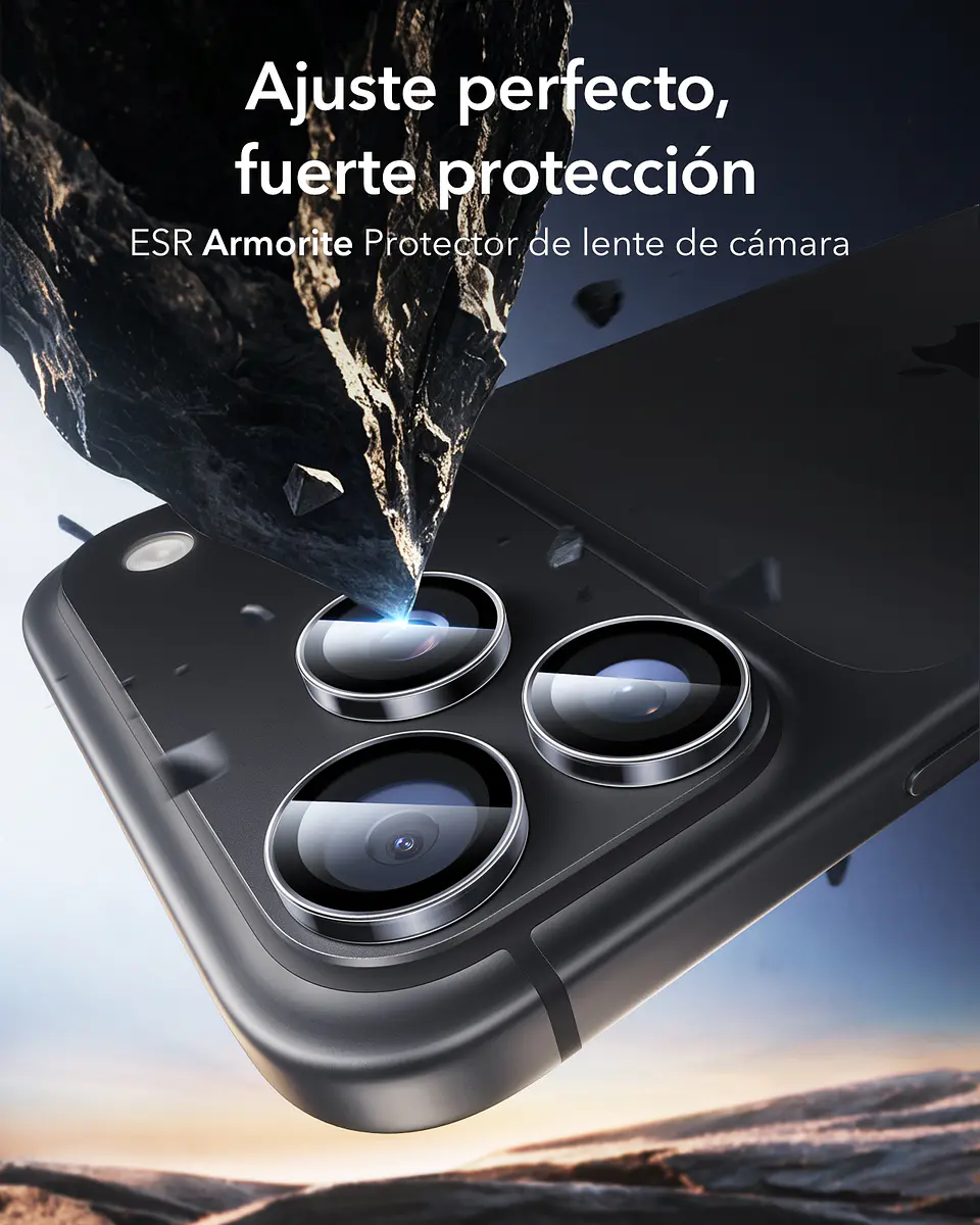 Protector Camara ESR Armorite Para iPhone 18 Pro Max / 18 Pro Clear 2