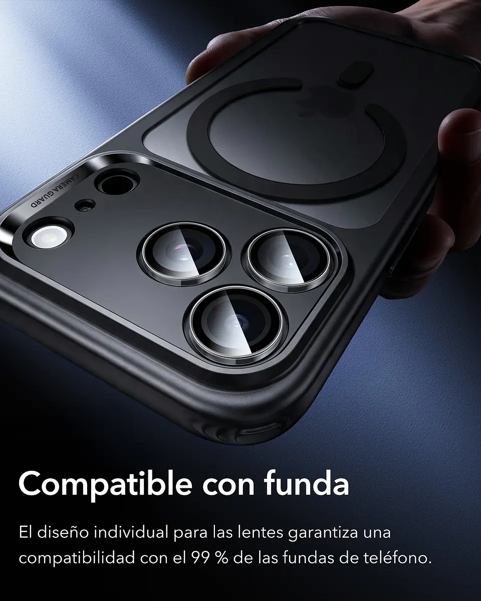 Protector Camara ESR Armorite Para iPhone 18 Pro Max / 18 Pro Clear 8