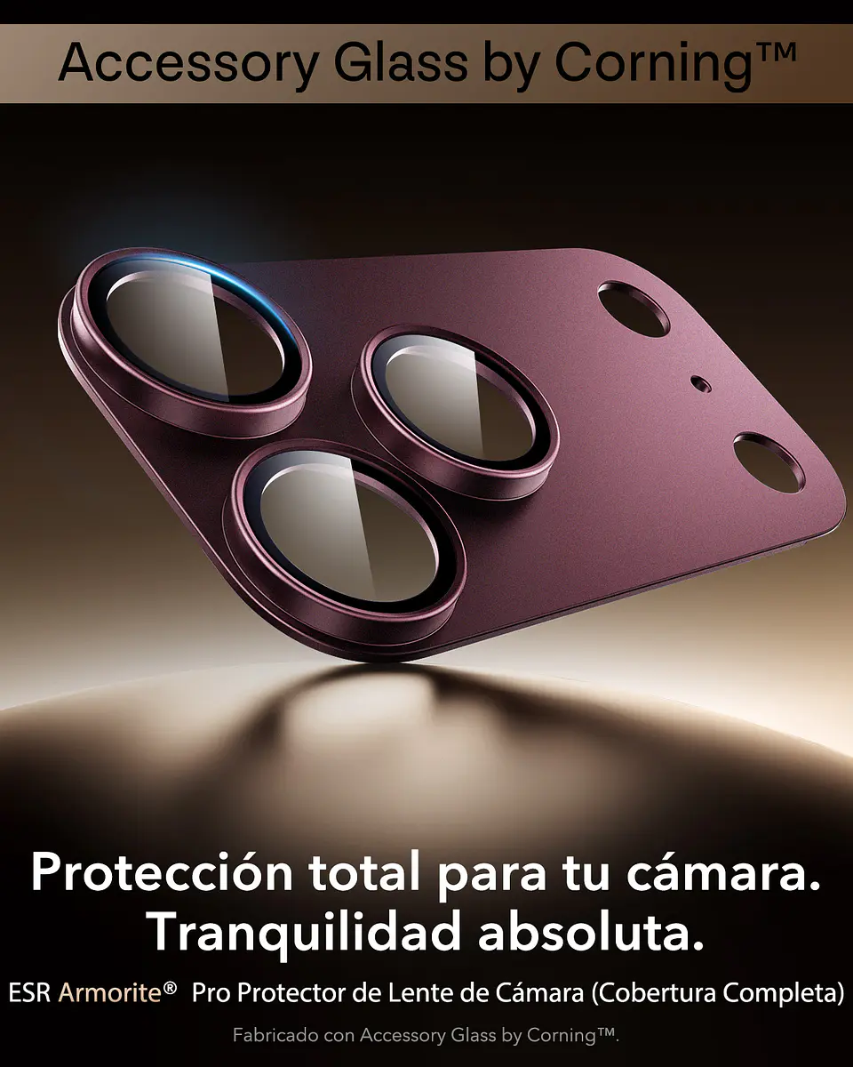 Protector Camara ESR Armorite Pro Para iPhone 18 Pro Max / 18 Pro  3