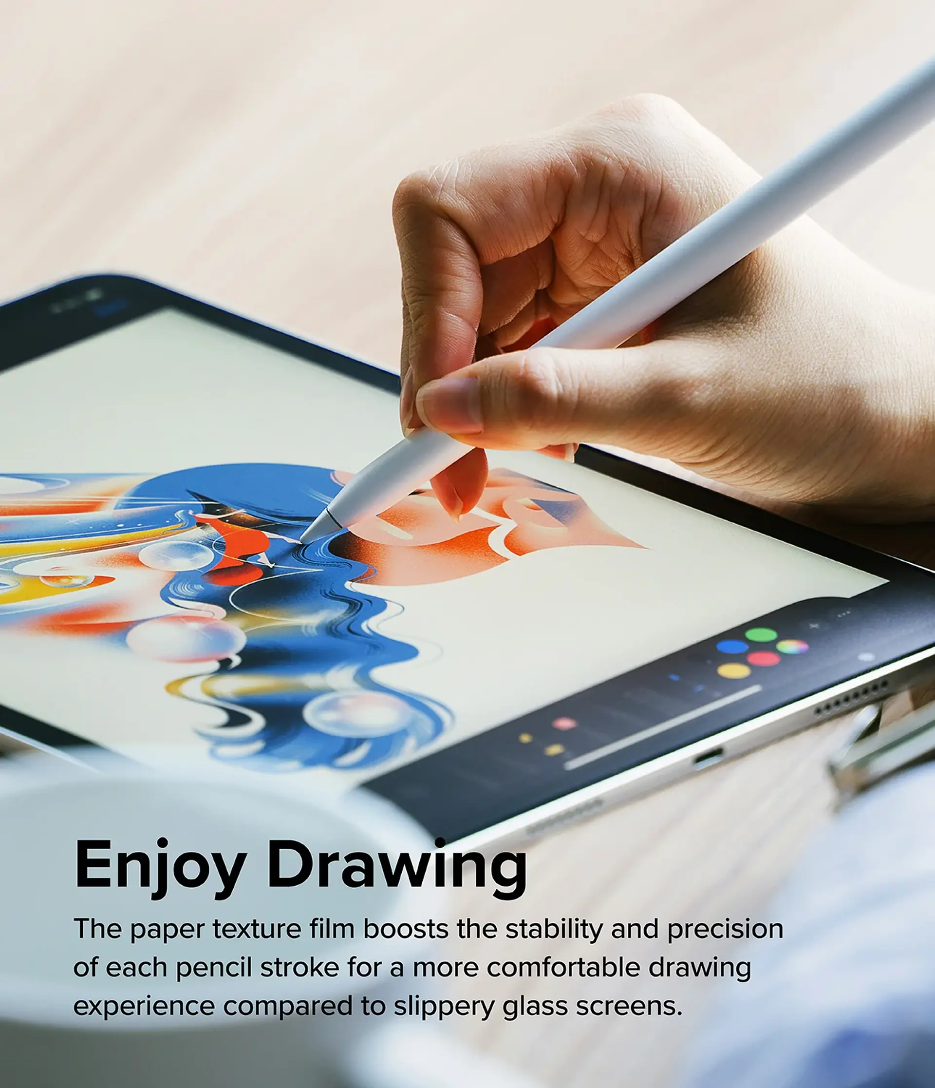 Lámina Ringke Paper Touch Film para iPad Pro / iPad Air (2UN) 3
