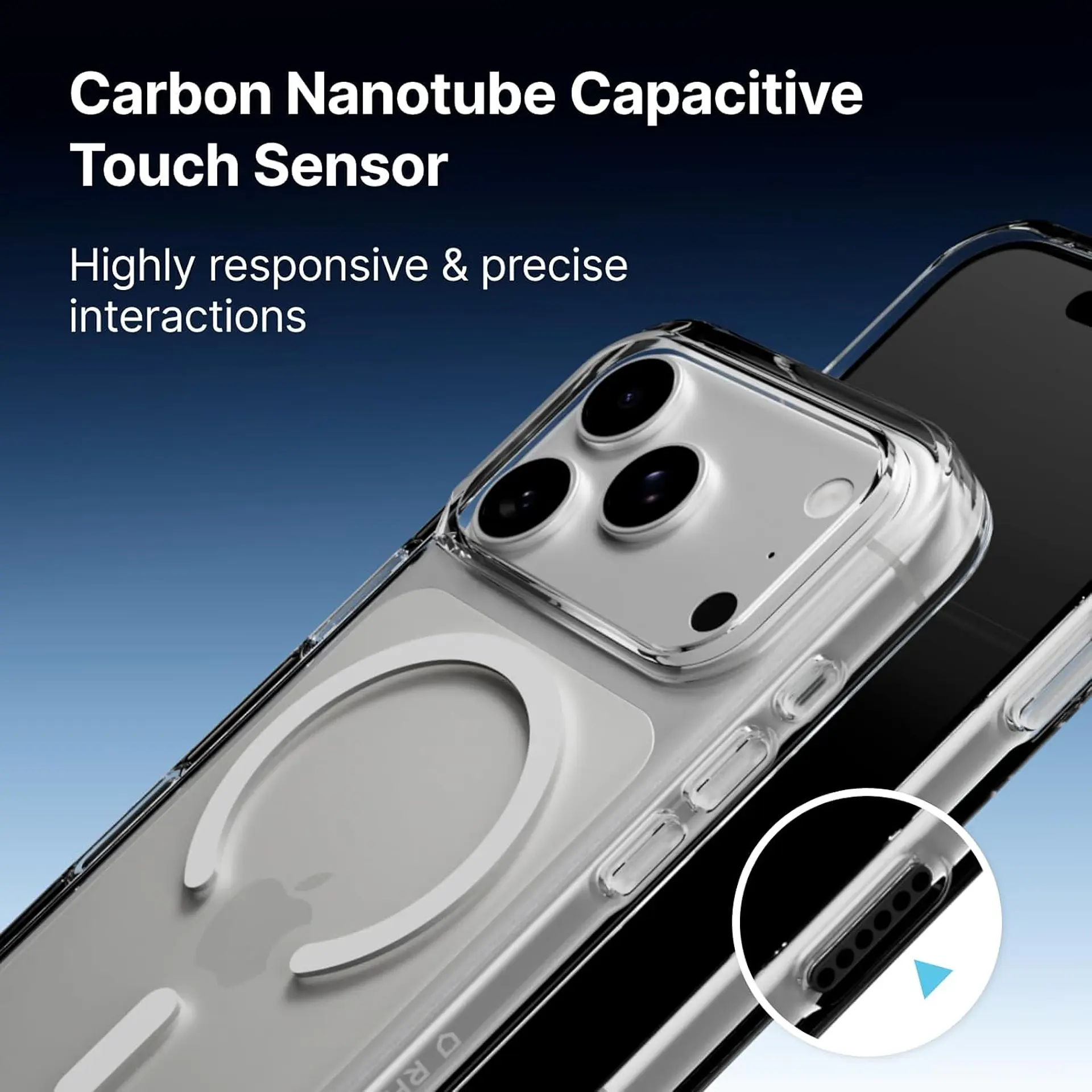 Carcasa Rhinoshield Clear Para iPhone 18 Pro Max / 17 Pro Max  5