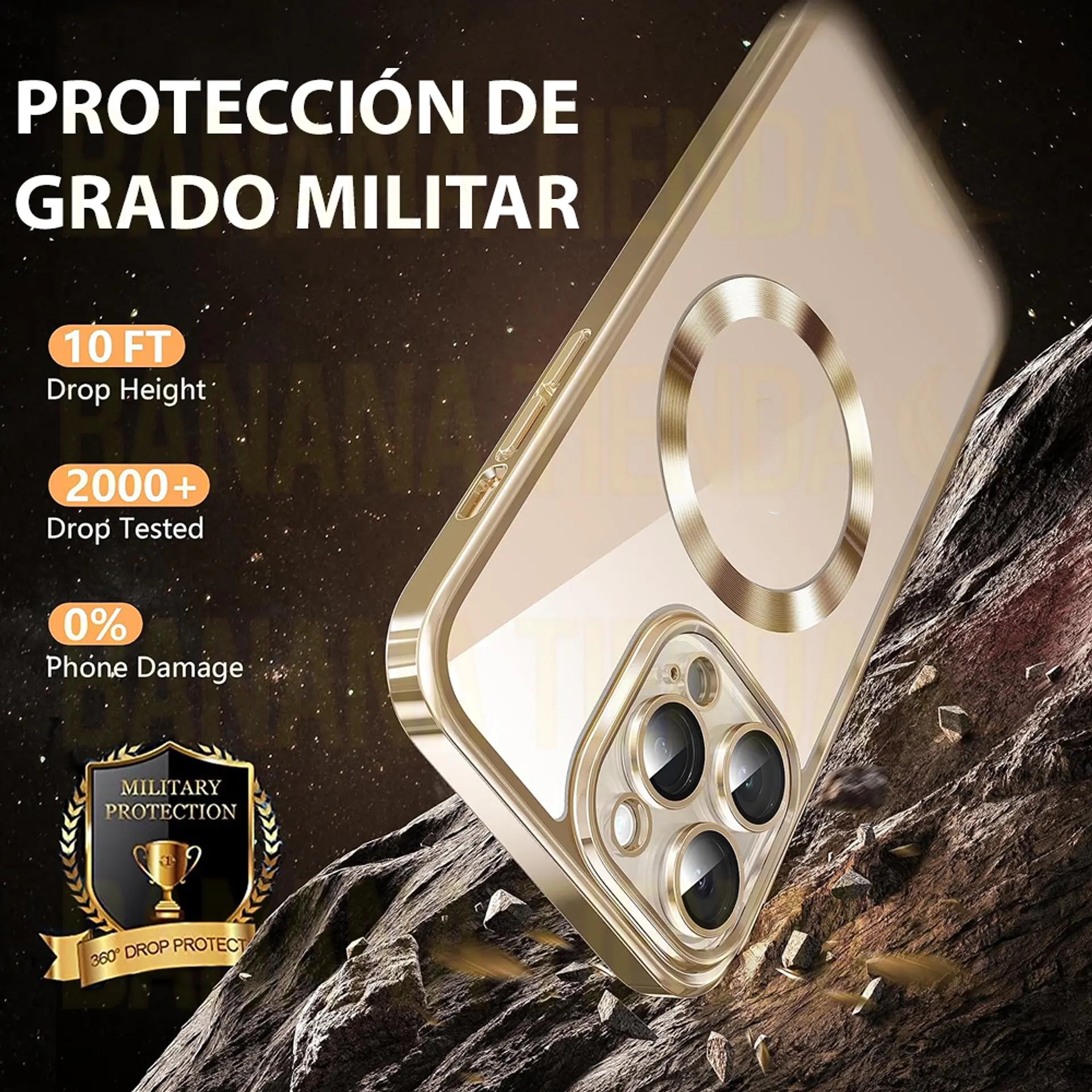 Carcasa Para iPhone 18 Pro / Pro Max Compatible Magsafe 5