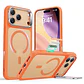 Carcasa ESR Para iPhone 18 Pro Max Hybrid Stash Stand Rosada / Naranja - Miniatura 9