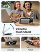 Carcasa ESR Para iPhone 18 Pro Max Hybrid Stash Stand Rosada / Naranja - Miniatura 7