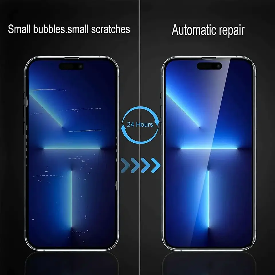 Lamina Pantalla Hidrogel Para iPhone 18 Pro / Max 2