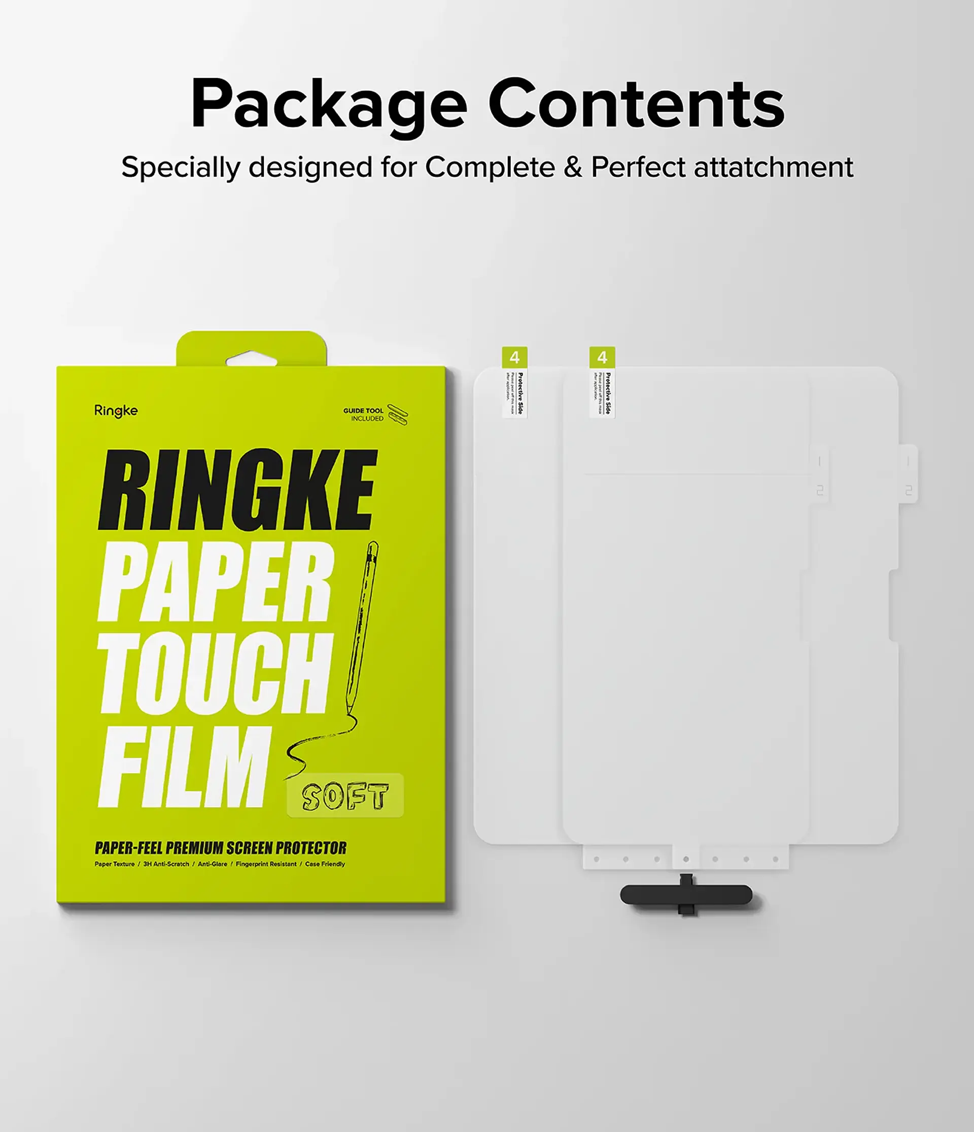 Lámina Ringke Paper Touch Film para iPad Pro / iPad Air (2UN) 6