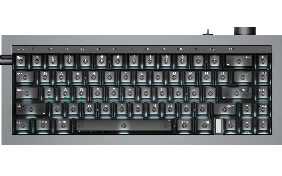 Teclado Mecánico Lofree Hyzen 67 Tri-mode Space Gray 1
