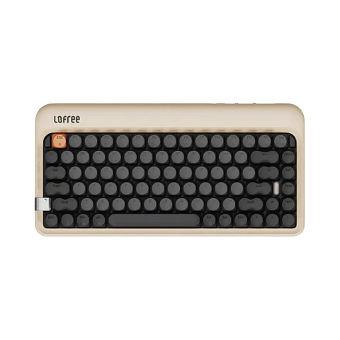 PREVENTA - Teclado Mecánico Lofree DOT Triple Mode 1970S Milkshake OE914