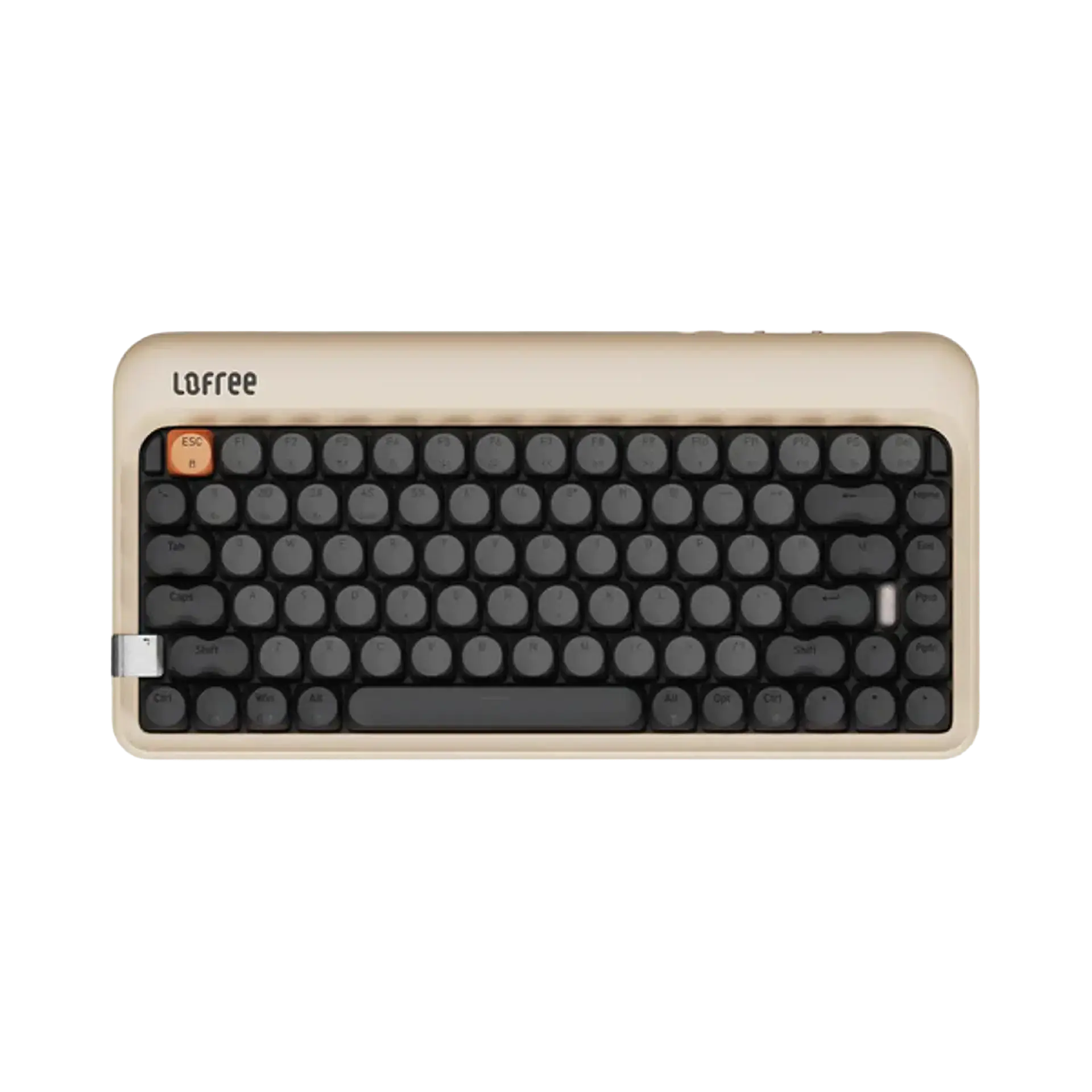 PREVENTA - Teclado Mecánico Lofree DOT Triple Mode 1970S Milkshake OE914 1