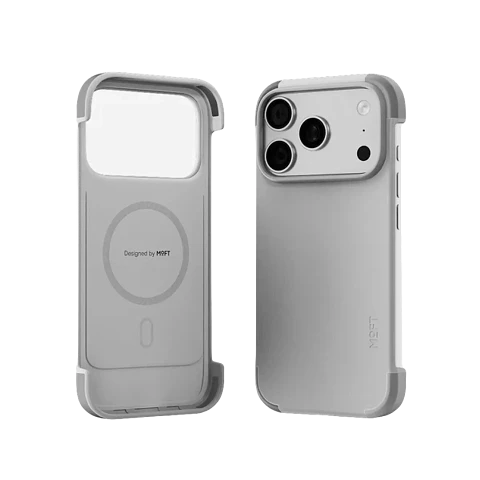 Carcasa MOFT Snap Cuero para iPhone 17 Pro Max Misty Cove/Cement