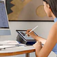 MOFT Dynamic Folio Para iPad Air 13 / iPad Pro 12.9 - Jet Black - Miniatura 4