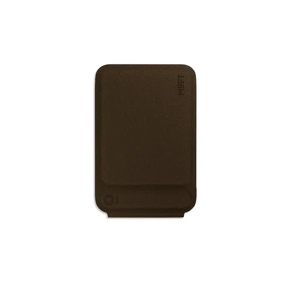 Soporte MOFT Snap Tripod Coffee Bio Leather Magnético 6