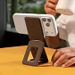 Soporte MOFT Snap Tripod Coffee Bio Leather Magnético - Miniatura 3