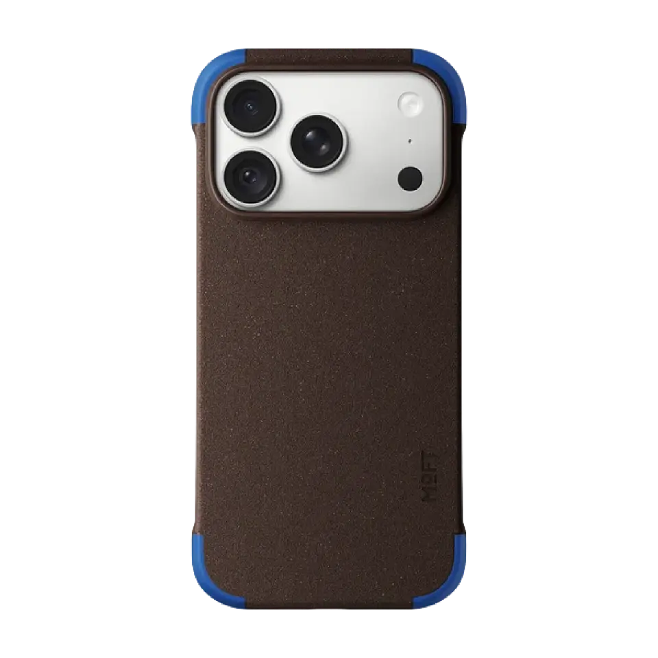 Carcasa MOFT Frame para iPhone 18 Pro Max / 17 Pro Max – Coffee Brown x Sapphire 1