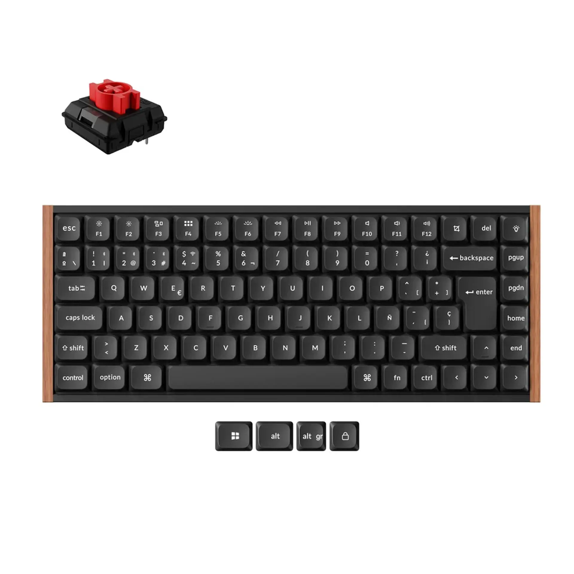 Teclado Keychron K3 Ultra 8K 75% Hot-swappable 1