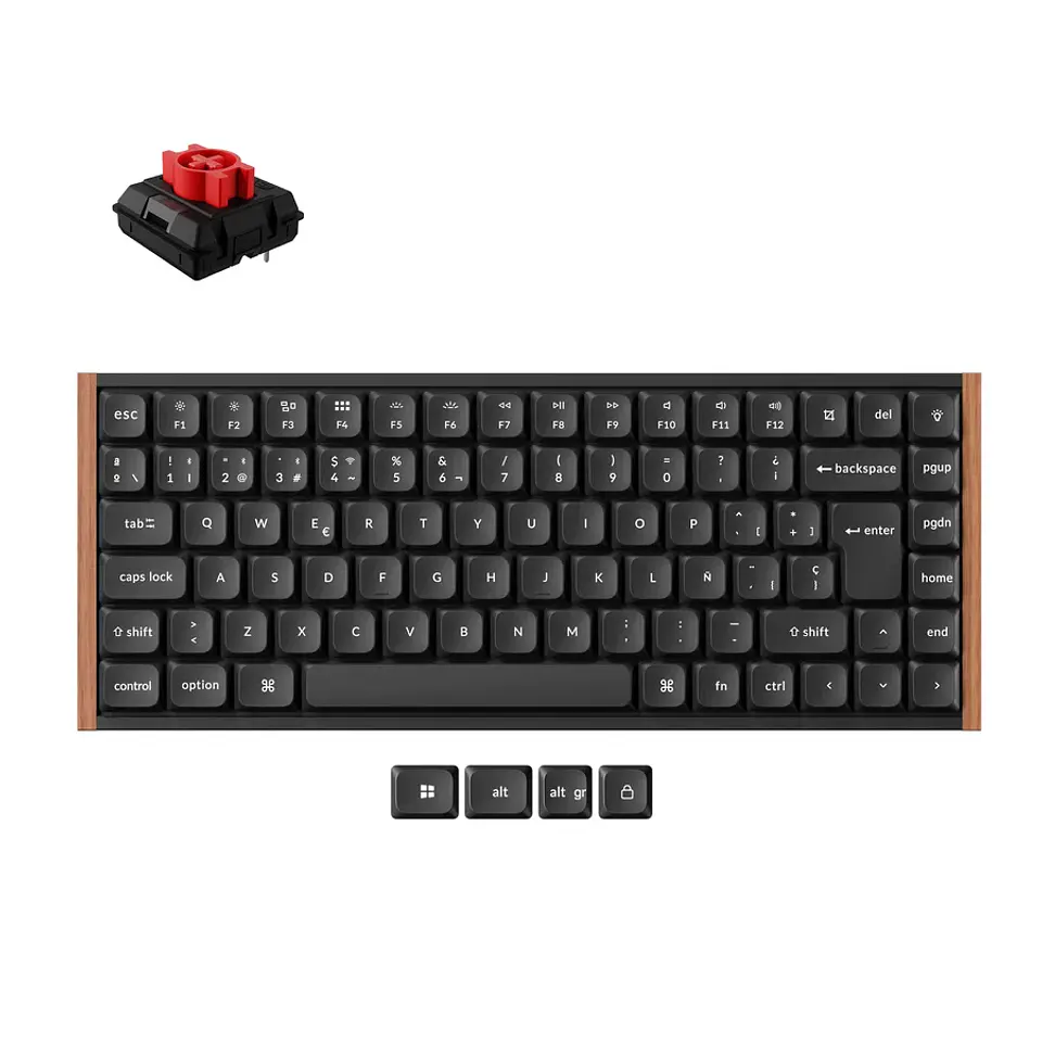 Teclado Keychron K3 Ultra 8K 75% Hot-swappable 1