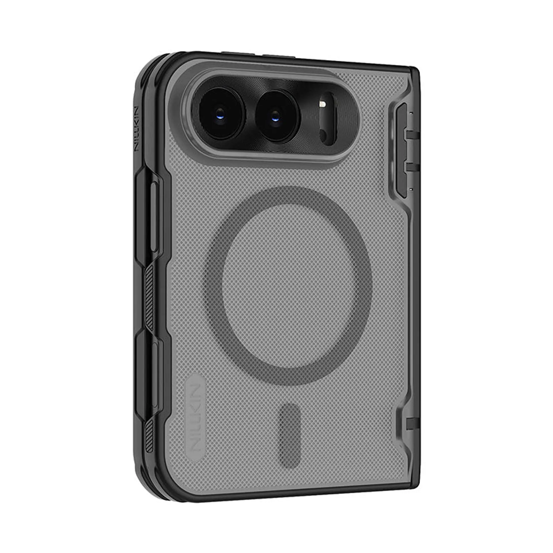 Carcasa Nillkin Super Frosted Shield Fold para iPhone Duo 5
