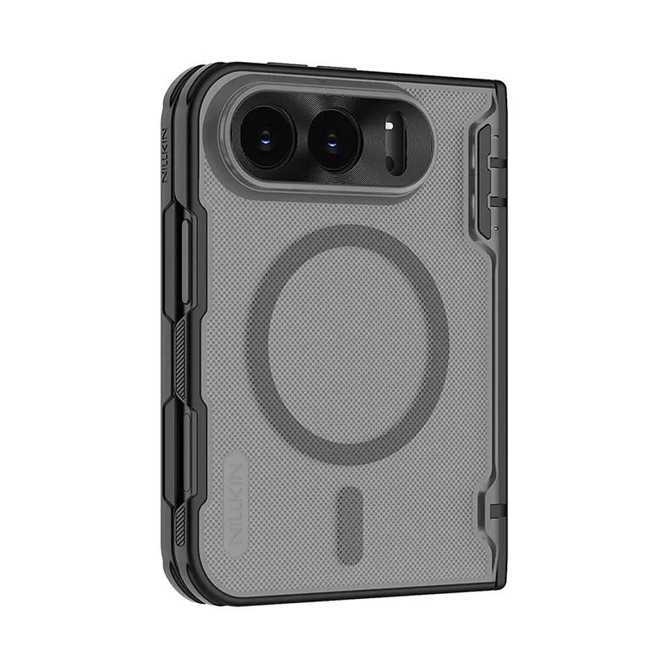 Carcasa Nillkin Super Frosted Shield Fold para iPhone Duo 5
