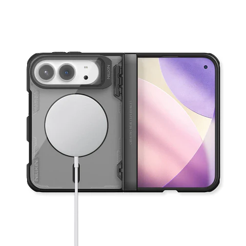 PREVENTA - Carcasa Nillkin Iceblade CamProp para iPhone Duo