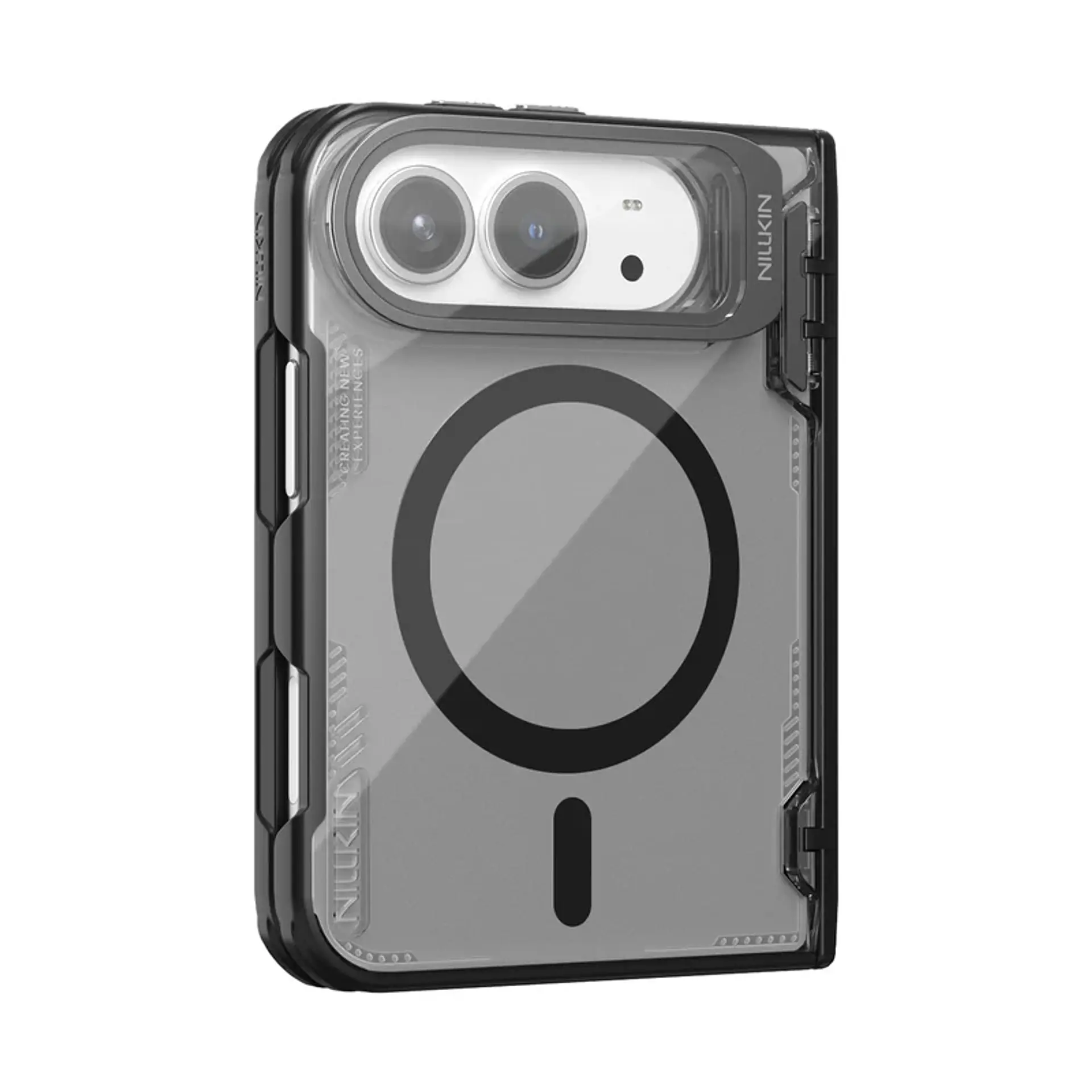 Carcasa Nillkin Iceblade CamProp para iPhone Duo con compatibilidad magnética 4