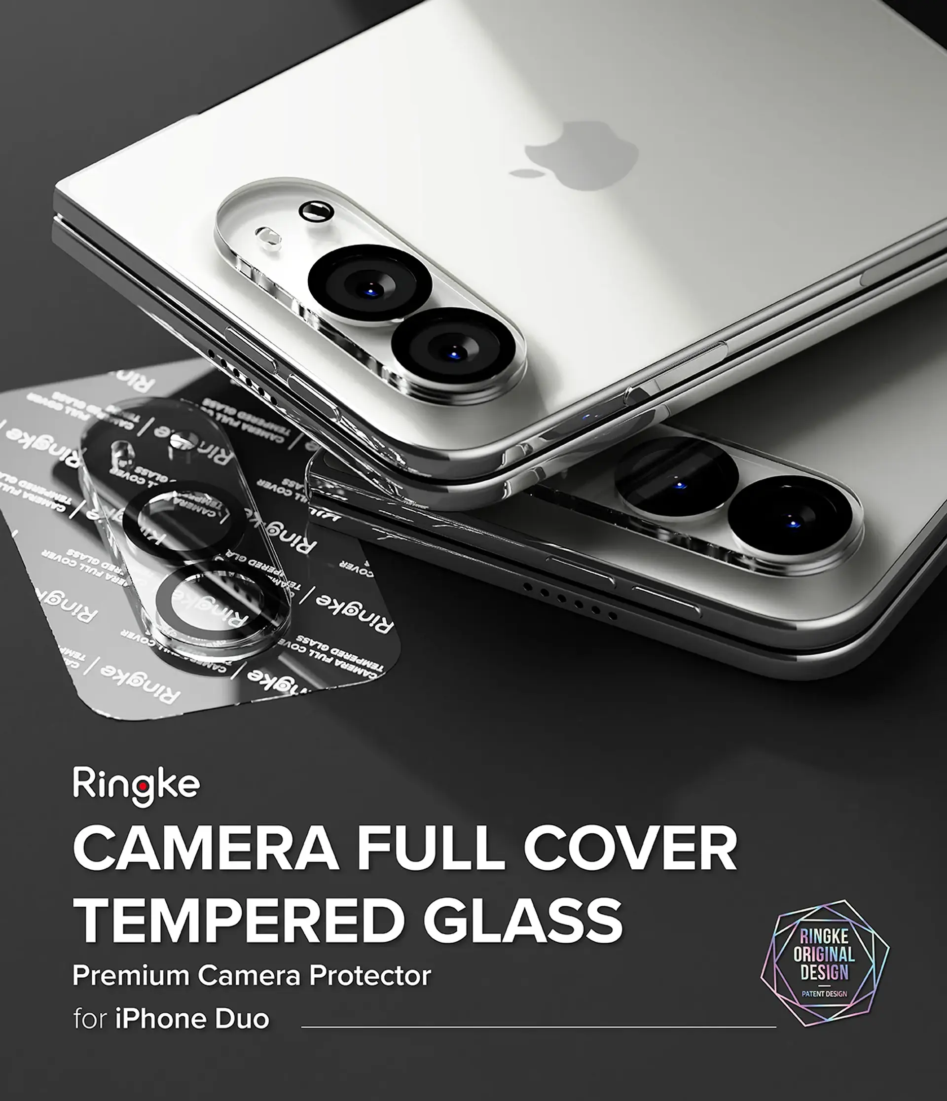 Protector cámara Ringke Full Cover para iPhone Duo – 2 UN 4
