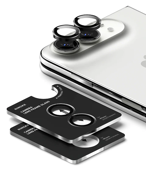 Protector cámara Ringke Frame Glass para iPhone Duo – 2 UN