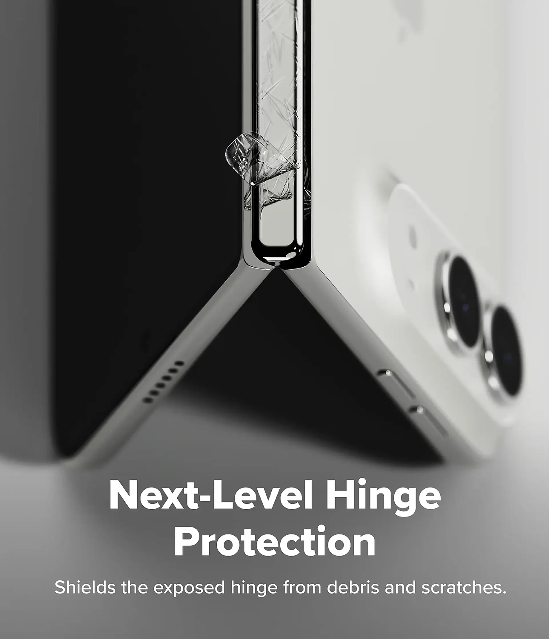 Protector de bisagra Ringke Hinge Dual Easy Film para iPhone Duo – 2 UN 2