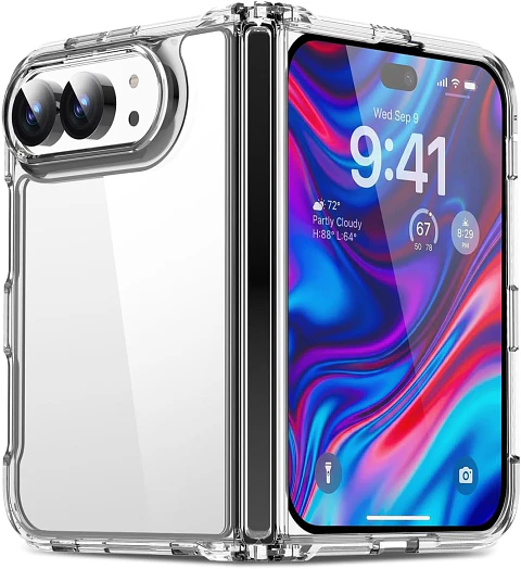 PREVENTA - Carcasa transparente Anti Yellow para iPhone Duo Banana Tienda