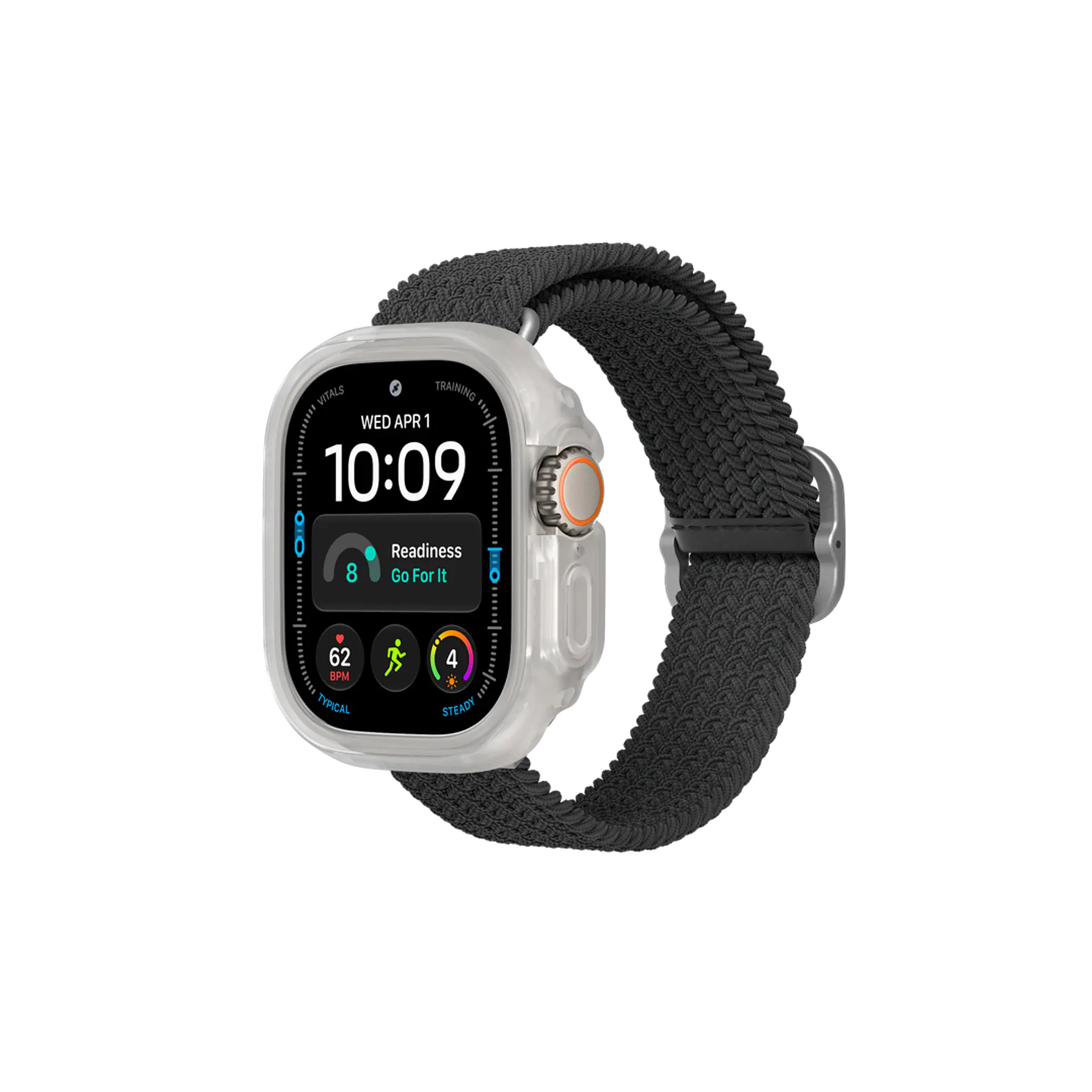 Protector RHINOSHIELD para Apple Watch Ultra 4 / 3 / 2 CrashGuard NX Transparent 1