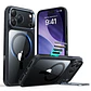 Carcasa ESR Para iPhone 18 Pro Max Hybrid Stash Stand Clear Black - Miniatura 1