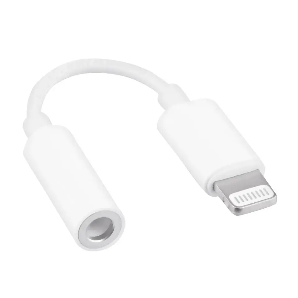 Adaptador Audífonos Para iPhone Auxiliar 3.5mm 1