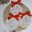 Bola de natal personalizada