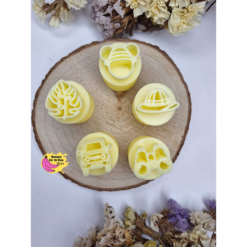 Carimbo Mickey safari