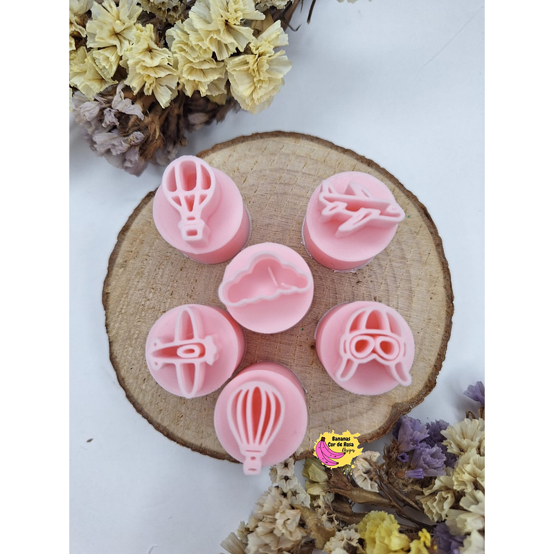 Carimbos Aviões e Nuvens